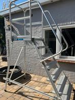 Bordes trap aluminium Nieuwstraat, Ophalen of Verzenden, Zo goed als nieuw, Minder dan 2 meter