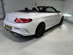 Mercedes C-Klasse Cabriolet C180 156pk 9G AMG-Line, Camera,, Auto's, Cabriolet, 4 stoelen, Wit, 1595 cc
