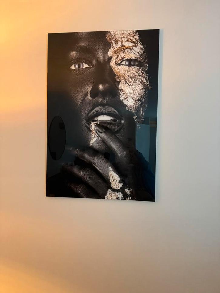 Prachtig Schilderij - Portret, Antiek en Kunst, Kunst | Tekeningen en Foto's, Ophalen