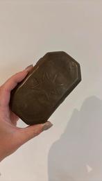 Koperen tabaksdoos, Antiek en Kunst, Ophalen, Koper