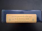 W.A. Scholten Groningen oud aardappelsago blikje *eureka*, Verzamelen, Blikken, Ophalen of Verzenden, Gebruikt, Overige, Overige merken