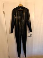Zwart Latex Catsuit XXL- Repareerbaar, Kleding | Dames, Verzenden, Gedragen