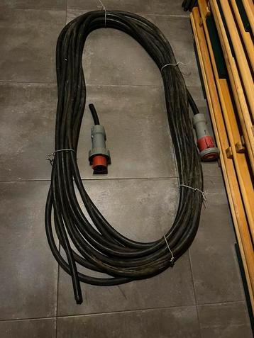 Krachtstroom kabel 5x16mm2 38 meter 63a