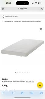 Afjall ikea matras x2, 90 cm, Eenpersoons, Nieuw, Ophalen of Verzenden