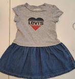 Levi's levis baby jurkje denim blauw + grijs mt 86 18m 44952, Meisje, ., Jurkje of Rokje, Ophalen of Verzenden