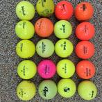 20 mooie gekleurde golfballen te koop, Ophalen, Gebruikt, Bal(len), Overige merken
