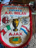 A.C. Milan - Ajax Champions League Finale 1995 Vlag, Antiek en Kunst, Ophalen of Verzenden