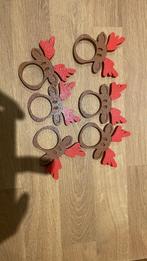 Kerst servetten ringen rendier 3D print., Diversen, Ophalen of Verzenden, Nieuw