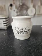 Riviera maison utensils pot, Huis en Inrichting, Ophalen, Zo goed als nieuw, Overige materialen, Pot, Bus of Blik