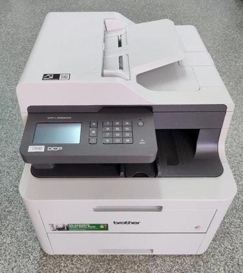 Brother DCP-L3550CDW print/scan/copy (ZGAN, 3mnd garantie), Computers en Software, Printers, Zo goed als nieuw, All-in-one, LED-printer
