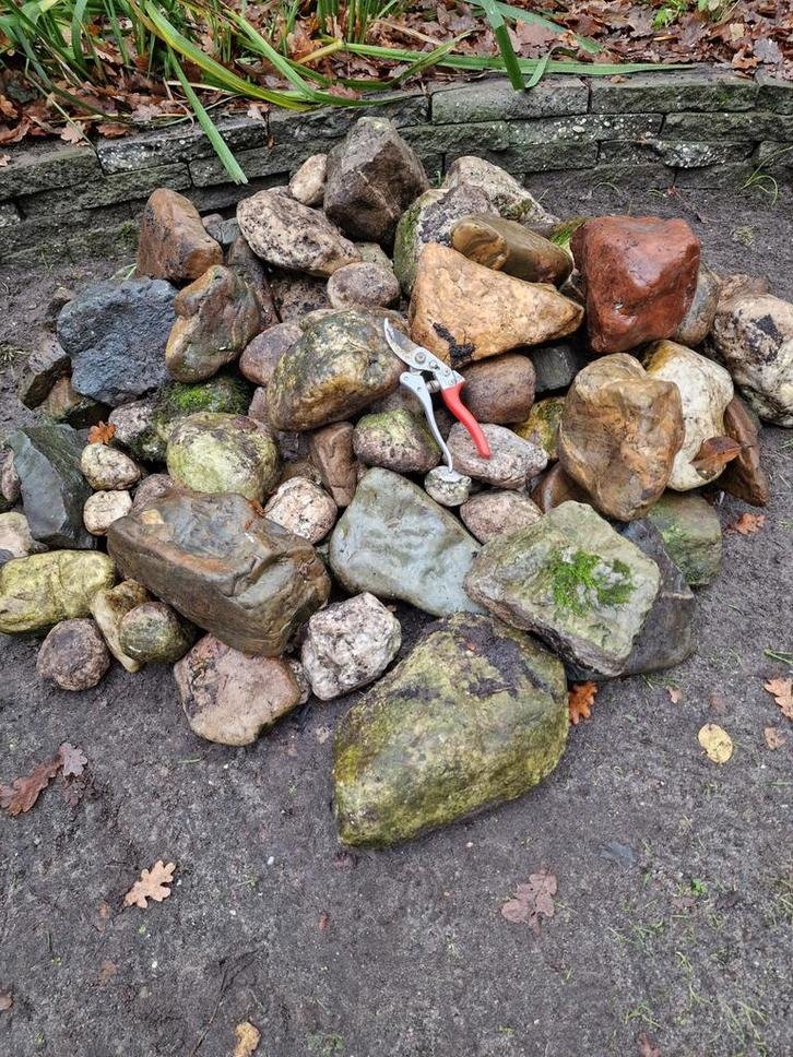 hele berg keien , stenen, Tuin en Terras, Grind, Keien en Split, Gebruikt, Ophalen