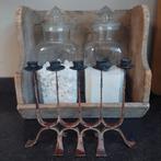 Oude Franse kandelaar.., Antiek en Kunst, Ophalen of Verzenden, Koper of Brons