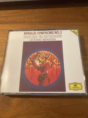 Mahler - Symphonie No. 3 (2cd, Leonard Bernstein, Christa Lu beschikbaar voor biedingen
