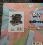 DIY Coffee Time Dollhouse Bouwpakket - Nieuw, Ophalen of Verzenden, Nieuw, Overige typen