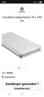 Te koop nieuwe Kadolis cocolatex baby matras 70x140 cm, Ophalen, Nieuw, Overige maten, 70 cm of minder