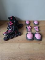 Roces skates rollerskates skeelers verstelbaar maat 34-37, Roces, Verstelbaar, Inline skates 4 wielen, Gebruikt