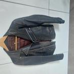 Leer biker jack bruin maat 36, Kleding | Dames, Ophalen of Verzenden, Gedragen, Maat 36 (S), Bruin