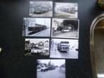 AUTOBUSSEN  7 foto's zwart/wit Nederlandse autobussen, Verzamelen, Ophalen of Verzenden, 1960 tot 1980, Zo goed als nieuw, Overige onderwerpen