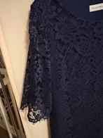 Jurk met jas sjaal, Maat 38/40 (M), Blauw, Ophalen of Verzenden, Zo goed als nieuw