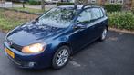 VW Golf 1.2 TSI luxe opties slechts 130 dkm!, Auto's, Volkswagen, Voorwielaandrijving, Zwart, 4 cilinders, Blauw