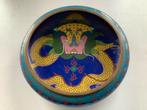 Antiek Chinees’ Dragon Design Bowl 21 cm doorsnee, Ophalen of Verzenden