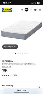 Kinderbed, Ophalen, 90 cm, Eenpersoons, Wit