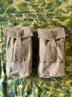 Tweede wereldoorlog britse bren pouch set (1940 & 1941), Verzamelen, Ophalen of Verzenden, Landmacht, Engeland, Overige typen