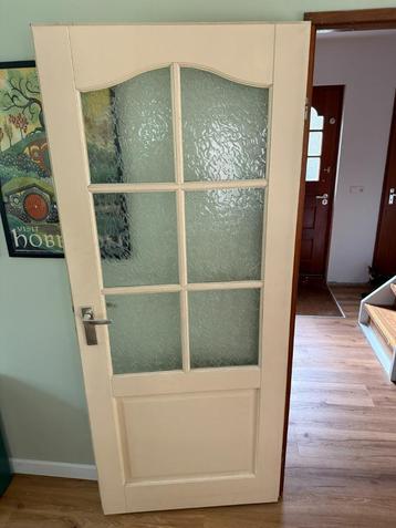 2 linksdraaiende stompe binnendeuren 200x83cm beschikbaar voor biedingen