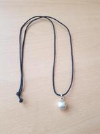 Zilveren zwangerschapsbel aan koord, Ophalen, Gebruikt, Zilver, Zilver