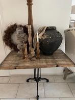 Houten tafel, Huis en Inrichting, Tafels | Sidetables, 100 tot 150 cm, Ophalen of Verzenden, Zo goed als nieuw, 25 tot 50 cm