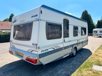 Zeer mooi FENDT PLATIN 540TG *enkel bedden*mover*tent+luifel beschikbaar voor biedingen