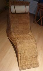 Ligstoel IKEA Karlskona Karl Malmvall Rotan Lounger, Ophalen, Gebruikt, Vintage, IKEA, design, Overige kleuren