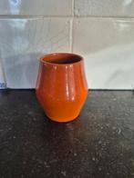 Oranje Art Deco Vaasje Jan van Ham - Vier Paddenstoelen, Ophalen of Verzenden