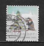 2021, Decemberzegel, Das met kerstboom [3982] (K2505), Ophalen of Verzenden