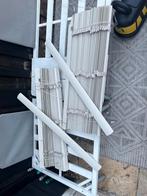 jaloezieën  beige - diverse maten, Gebruikt, 100 tot 150 cm, Beige, 50 tot 100 cm