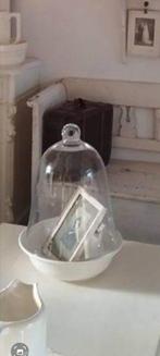 Grote glazen stolp, Huis en Inrichting, Woonaccessoires | Stolpen, Ophalen, Zo goed als nieuw