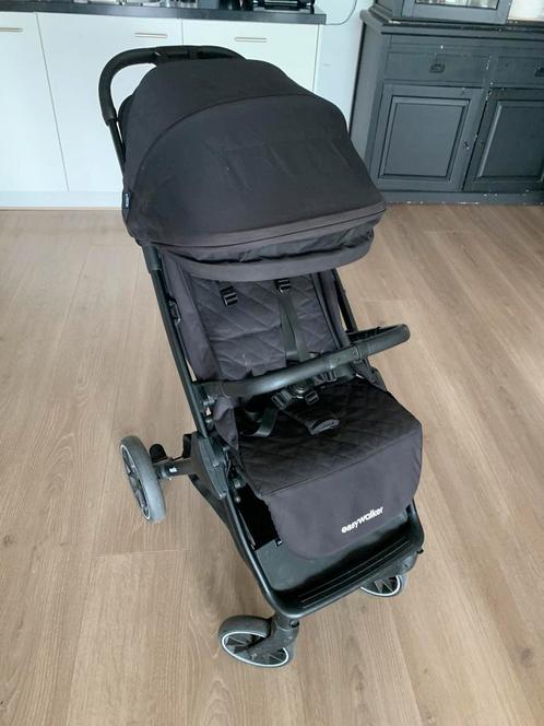 Easywalker Jacky XL buggy zwart, Kinderen en Baby's, Buggy's, Gebruikt, Regenhoes, Ophalen