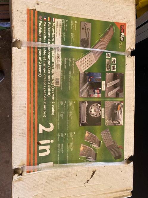2x Vouwbare oprijplaten - Pro Plus Tools - nieuw in doos !, Auto diversen, Autogereedschap, Nieuw, Ophalen