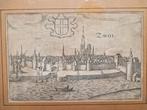 Kopergravure stad ZWOLLE  1613 door Ludovico GUICCIARDINI, Ophalen of Verzenden