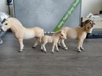 Schleich paarden fjorden famillie, Ophalen of Verzenden, Zo goed als nieuw, Paard, Beeldje of Figuurtje