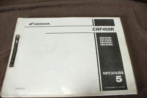 Honda CRF450R 2004 motorcycle parts catalogue CRF 450 R, Motoren, Handleidingen en Instructieboekjes, Honda, Ophalen of Verzenden