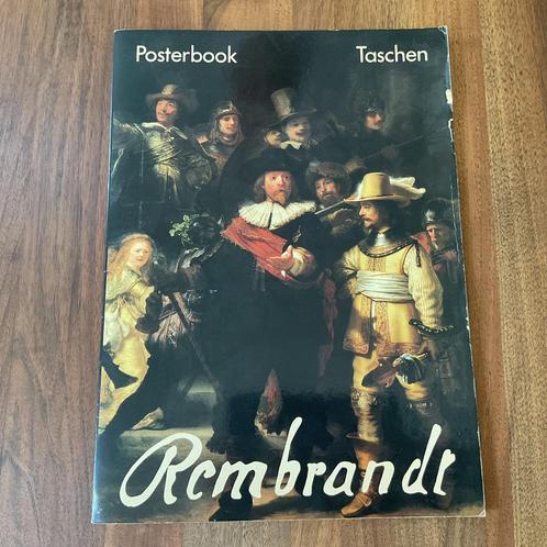 1991 Rembrandt Posterboek Taschen + 6 mooie kunstprints, Antiek en Kunst, Antiek | Boeken en Bijbels, Ophalen of Verzenden
