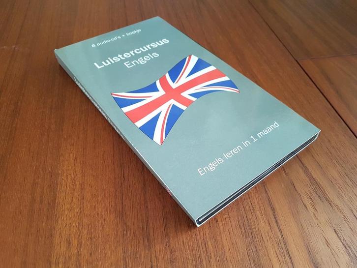 Luistercursus ENGELS (Compleet op 6 CD’s – MET Boekje), Boeken, Taal | Engels, Zo goed als nieuw, Non-fictie, Ophalen of Verzenden