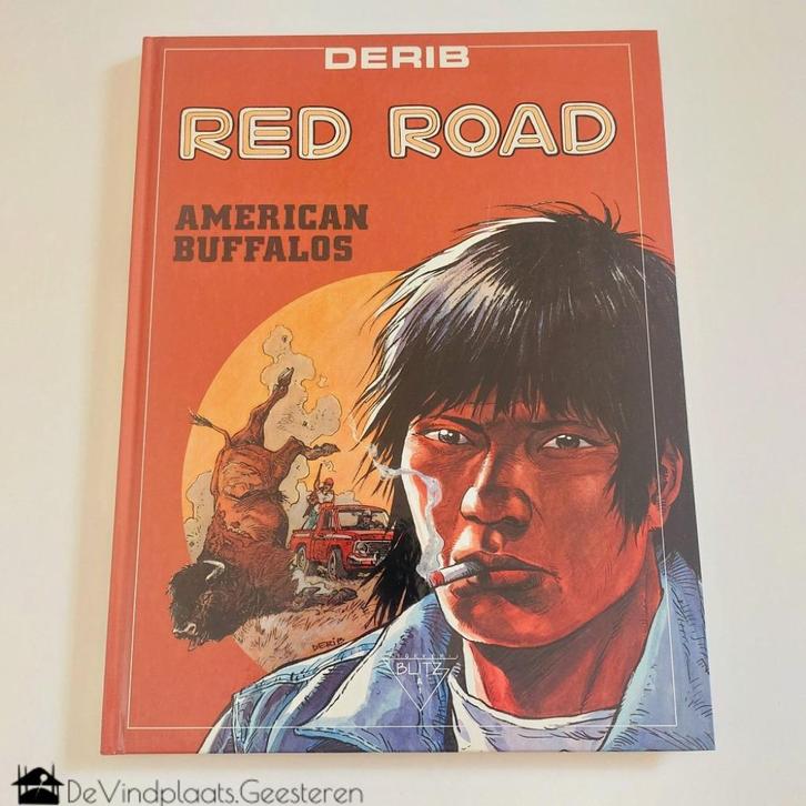 Derib – Red Road American Buffalos, Boeken, Stripboeken, Zo goed als nieuw, Eén stripboek, Ophalen of Verzenden