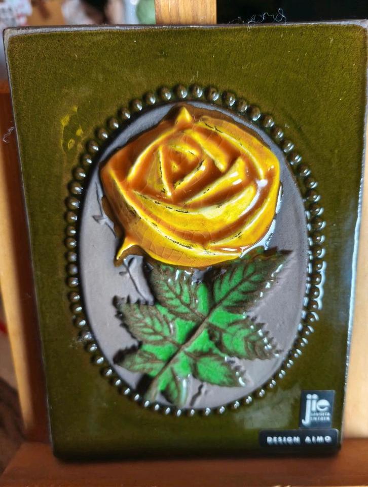 JIE Gantofta Sweden – Wandtegel Design Aimo 842, Antiek en Kunst, Antiek | Wandborden en Tegels, Ophalen of Verzenden