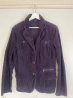 Paars ribfluwelen jasje, maat 42, Paars, Maat 42/44 (L), Ophalen of Verzenden, Jasje
