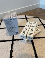 Nieuw 16x wit Sebra houten letter alfabet blokken speelgoed, Ophalen of Verzenden, Nieuw, Overige merken