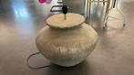 Robuust betonen lamp design. Inclusief kap, Ophalen, Rond, Grijs, 50 cm of meer