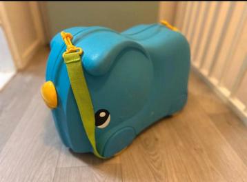 Molto Olifant koffertje - Blauw beschikbaar voor biedingen