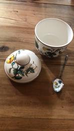 Villeroy & Boch jam of suiker potje met lepel, Ophalen of Verzenden